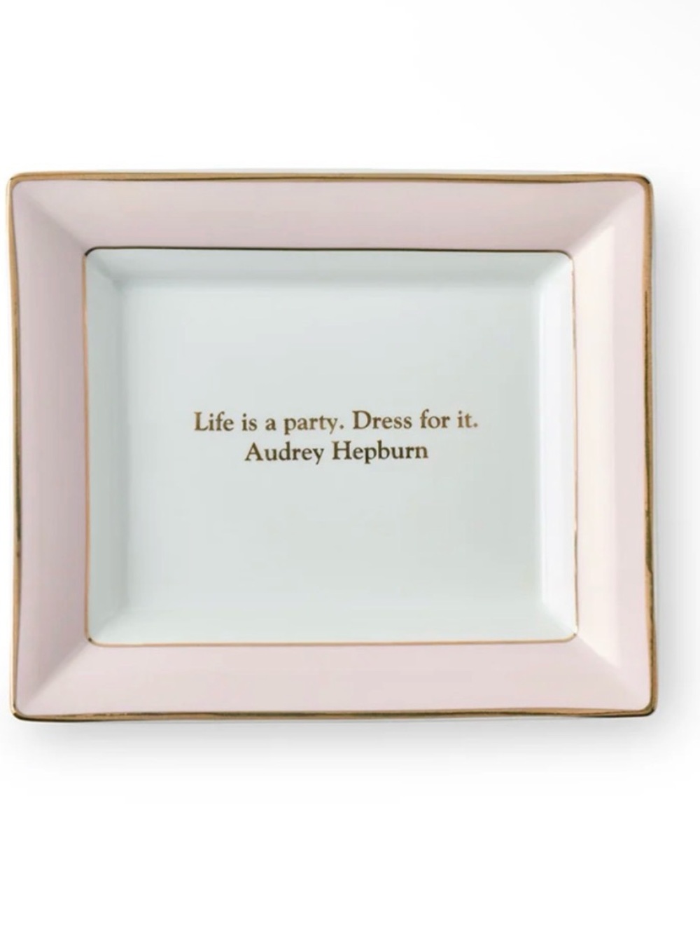Gump’s Audrey Hepburn Repartee Tray